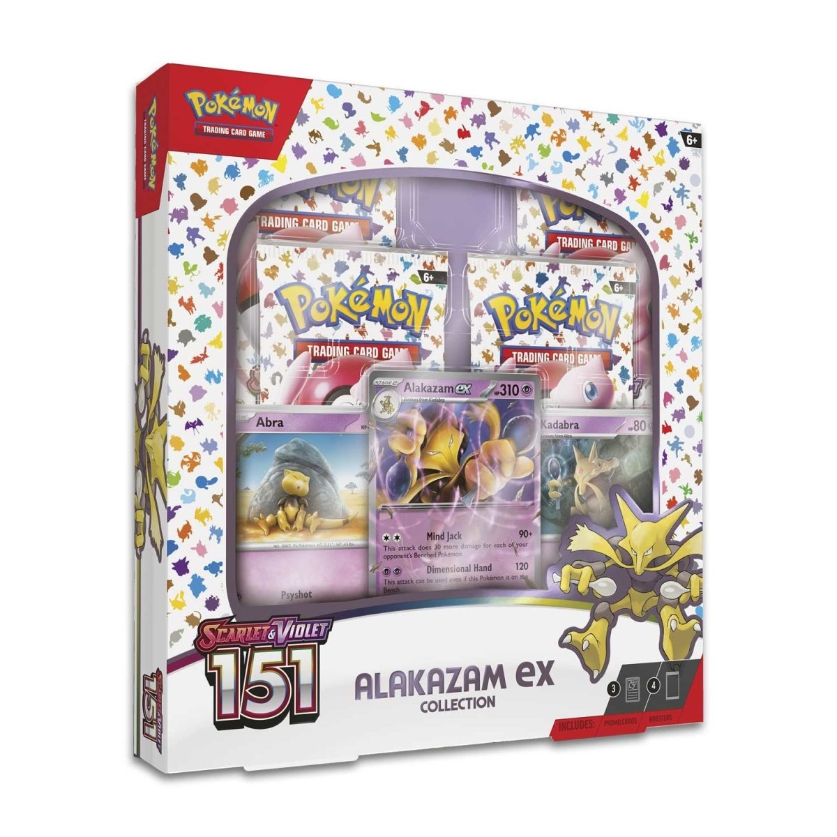 Pokémon TCG: Scarlet & Violet 3.5 Pokemon 151 Alakazam Ex Box