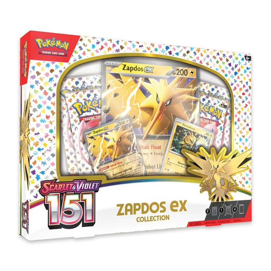 Pokémon TCG: Scarlet & Violet 3.5 Pokemon 151 Zapdos Ex Box