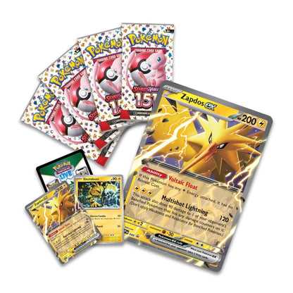 Pokémon TCG: Scarlet & Violet 3.5 Pokemon 151 Zapdos Ex Box