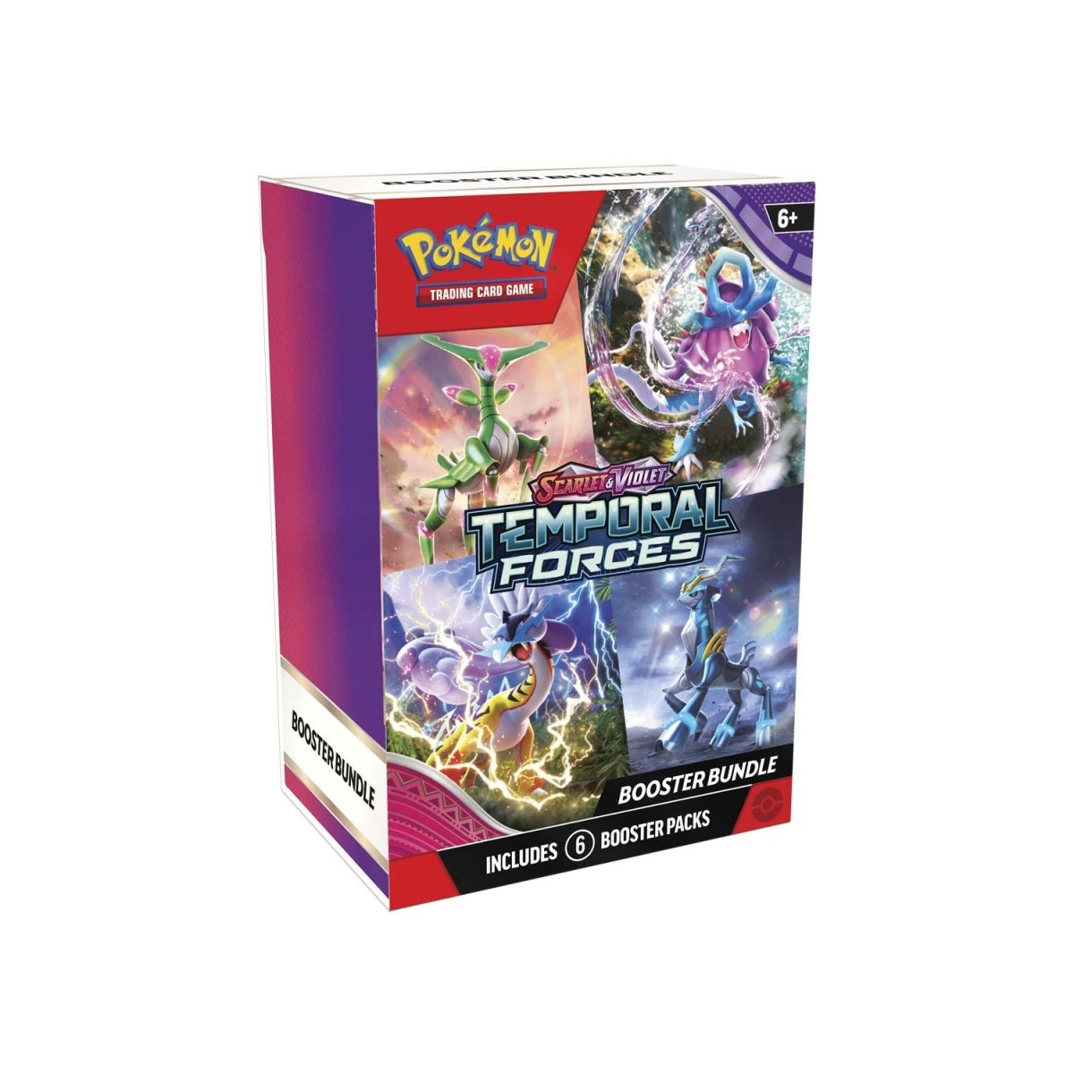 Pokémon TCG: Scarlet & Violet-Temporal Forces Booster Bundle (6 Packs)