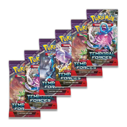 Pokémon TCG: Scarlet & Violet-Temporal Forces Booster Bundle (6 Packs)